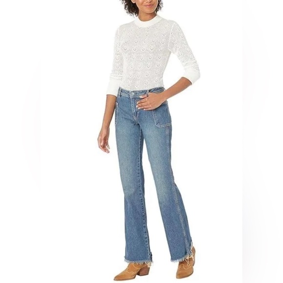 We The Free X Free People Izzy Flare Jeans - Picture 2 of 13
